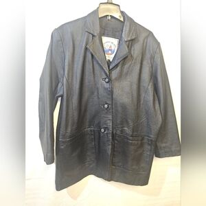 Classic Elements Midnight Leather Jacket